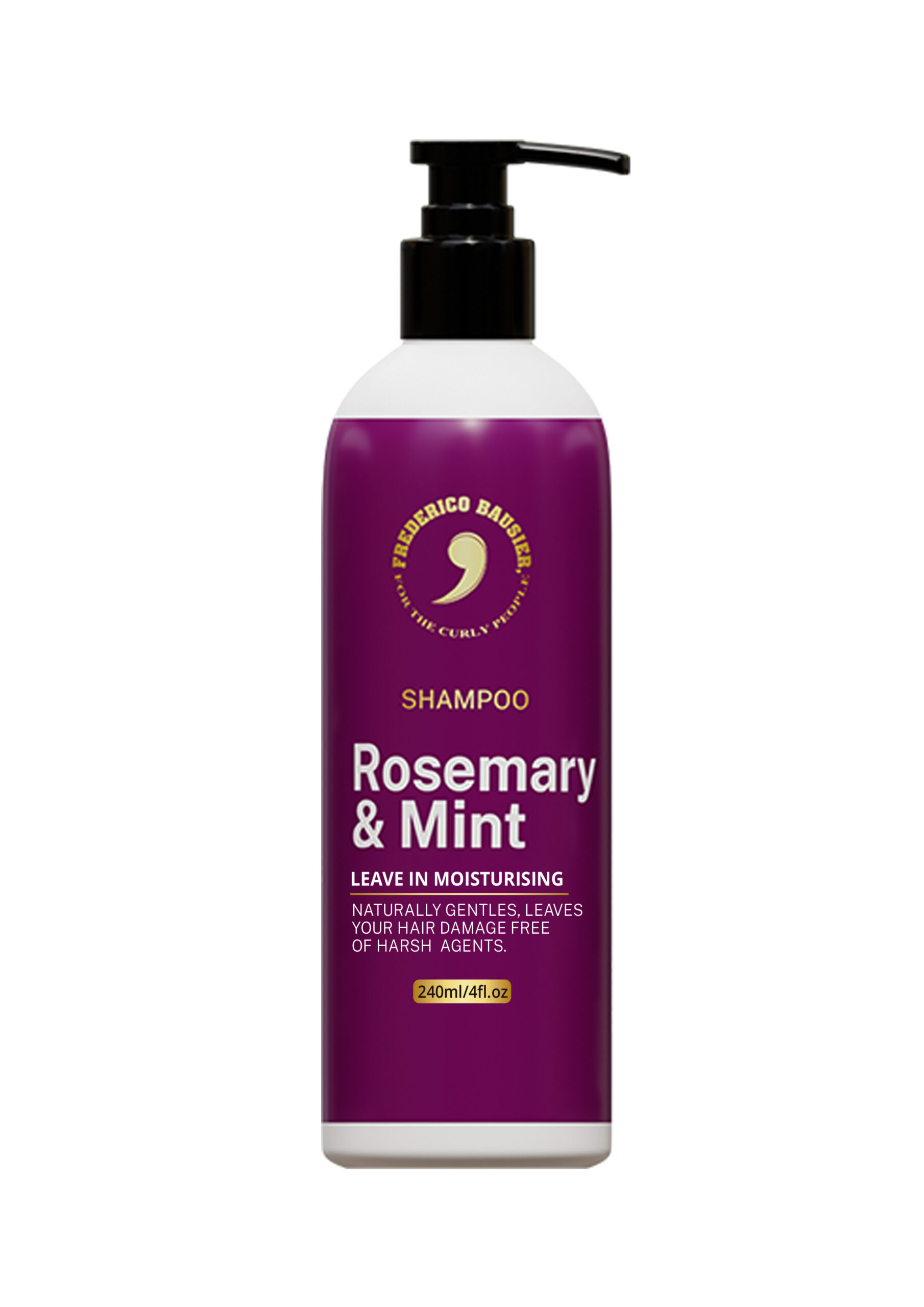 NATURAL ROSEMARY & MINT SHAMPOO